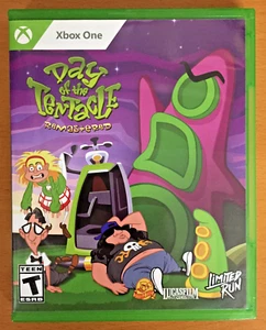 DAY OF THE TENTACLE Remastered XBOX ONE Limited Run 002 XB1 Opened UNPLAYED Mint - Picture 1 of 3