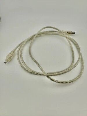 6 FT FIREWIRE CABLE 6 PIN TO 4 PIN IEEE 1394 iLINK - Image 1 of 3