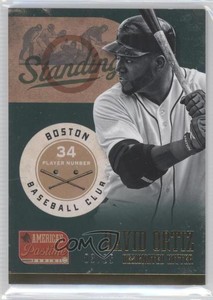 2013 Panini America's Pastime Standing O Gold /25 David Ortiz #SO5 HOF