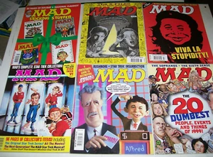 Mad Magazine Lotto di 6 #358 380 389 487 Super Special #83 134 Lotto F - Foto 1 di 7