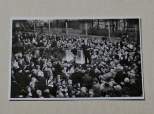 FOTO Stuttgart-Heslach,Glockenweihe Kreuzkirche 30.11.52 AK Gr. 15,5 x 10 cm - Bild 1 von 1