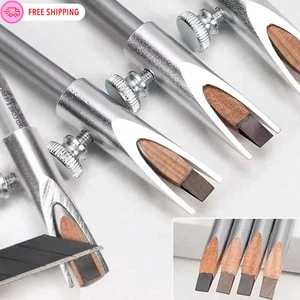 Eyebrow Pencil Sharpener Kit 2pcs Mattel Eye Liner Pencil Sharpener Makeup Tool - Picture 1 of 7