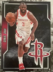 Chris Paul CP3 Houston Rockets con logotipo 2019 NBA Fathead Mini #15 - NUEVO - Imagen 1 de 1