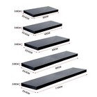 Modern HIGH GLOSS Shelf Floating Wall Shelves White Black Grey Bookcase Display