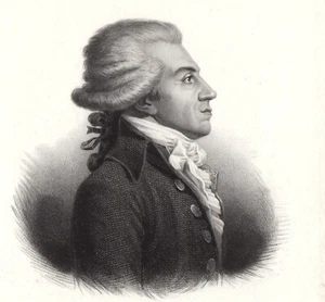 Portrait XIXe Bertrand Barère de Vieuzac Révolution Française Homme politique - Picture 1 of 7