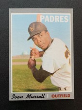 1970 Topps Baseball Card # 179 Ivan Murrell - EXMT+