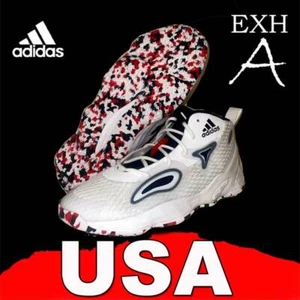 ZAPATOS DE BALONCESTO RAROS ADIDAS SM EXHIIT A ""EQUIPO EE. UU."" MEDIO 15 - Imagen 1 de 10