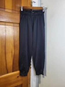 BCG Boys Fleece Lined Sweatpants Drawstring Waist Black Sz M (10-12) - Picture 1 of 7