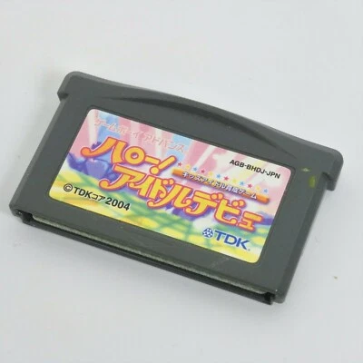 Gameboy Advance HELLO IDOL DEBUT Cartridge Only Nintendo gbac - Image 1 of 2