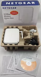 Netgear WG602 UK V3 54 Mbps, Wireless Access Point, Boxed With Instructions - Picture 1 of 3