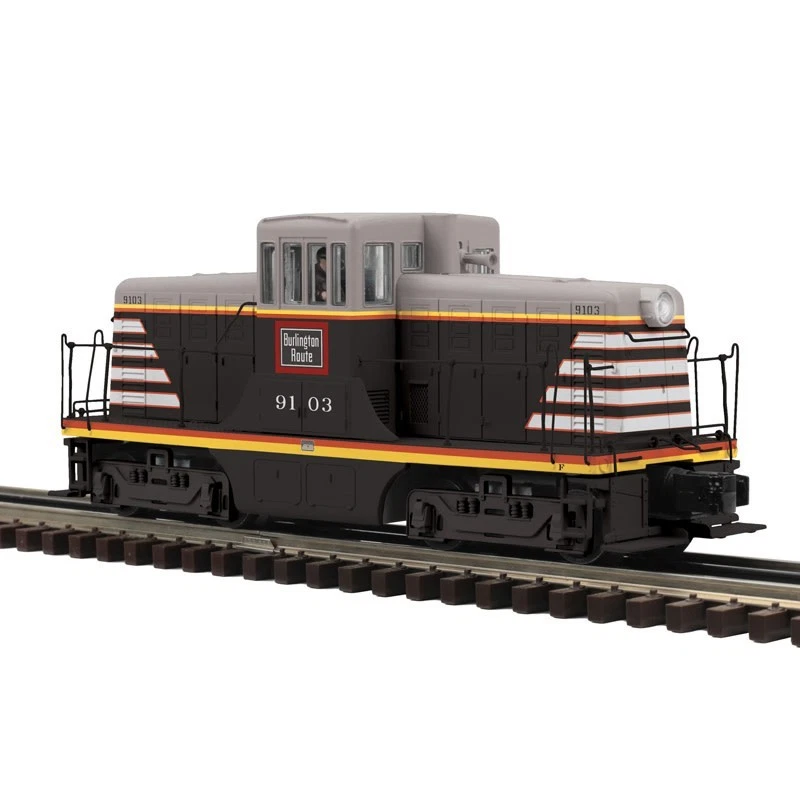 Atlas 'O' 30-13800-0 44 Ton Burlington #9103 Locomotive  Switcher, O Gauge, NIB - Image 1 of 2