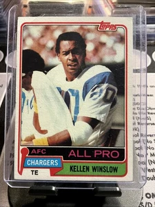 1981 Topps Kellen Winslow Sr #150 Rookie RC HOF - Imagen 1 de 6