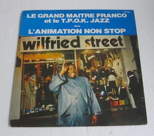 Le Grand Maître Franco Et Le T.P.O.K. Jazz – L'Animation Non Stop LP 1987 BE - Imagen 1 de 4