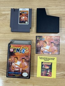 River City Ransom Nintendo (NES, 1989) Complete in Box CIB Tested
