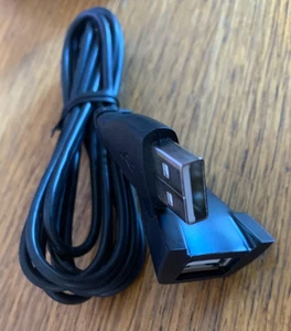 Logitech 5 Feet USB Male To Female USB Extension Cable Weighted Dock End - NEW - Picture 1 of 2