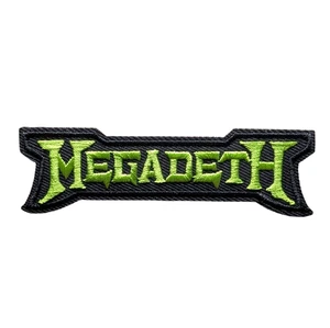 Megadeth Aufnäher, Megadeth bestickt Bügelbild Patch, Metal Band Patch - Bild 1 von 1
