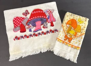 Vintage Küche Pilz Handtücher Retro Pilz Geschirrtuch - Bild 1 von 10