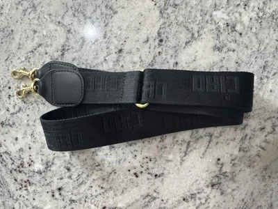 Correa Bandolera Ajustable Clare V Negra Foto 1 de 3