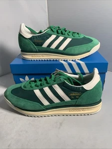 Adidas SL 72 RS - Verde/Blanco Núcleo/Verde Colegial (JH8643) Talla Uk 9 Nuevo En Caja - Imagen 1 de 7