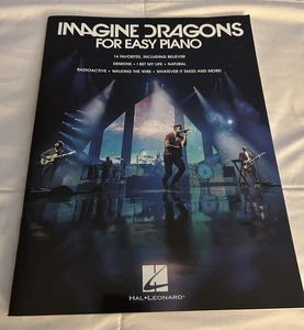 Imagine Dragons – Easy Piano Songbook (Hal Leonard) 14 Hits – NEW Sheet Music - Picture 1 of 5