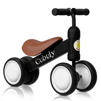 Black Baby Balance Bike for 1-3 Year Old Boy Girl Gifts, 12-36 Month Toddler ... - Image 1 of 4
