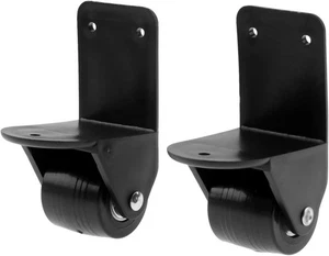 Mtsoning 1 par de ruedas de repuesto para equipaje, maleta 107 mm/4,21 pulgadas, negro - Imagen 1 de 6