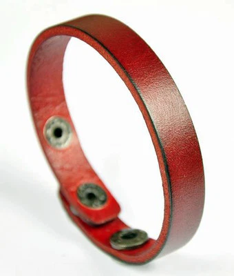 Pulsera pulsera de cuero de surfista de banda única unisex Simply Cool opción de 4 colores Foto 1 de 2