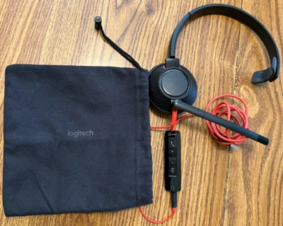 Poly Blackwire C5200 USB Headset – Mono Wired Headset w/ Boom Mic Black - Image 1 of 4