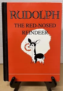 Vintage 1967 Montgomery Ward Rudolph The Red-Nosed Reindeer HC Christmas Book - Bild 1 von 10