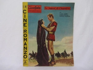 VINTAGE BACK ISSUE CINEFOTO  MAGAZINE LE LEGIONI 1959 CLEOPATRA  - Picture 1 of 1