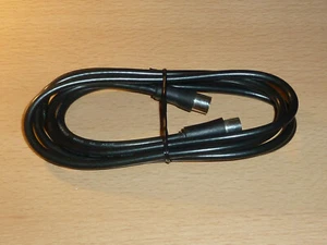 TV Anschlußkabel / Verlängerungskabel Koax, 1 x Stecker, 1 x Kupplung, 1,50 m - Picture 1 of 1