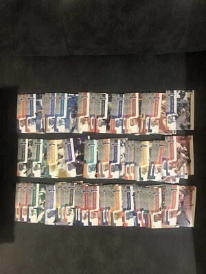 2001 Fleer Game Time COMPLETE BASE SET 1-90 - Derek Jeter Griffey Bonds Chipper - Image 1 of 3