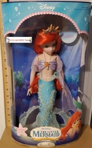 Disney Princess Little Mermaid ARIEL Special Edition Porcelain Doll Brass Key 25 - Picture 1 of 1