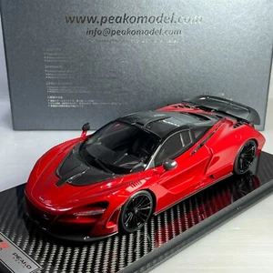 1/18 Peako McLaren 720S Novitec N-Largo versión de distribuidor rojo con base de carbono - Imagen 1 de 2