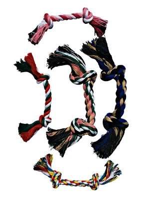 5 Pack Dog Rope Toys for Small Medium Dogs Chew Toys for Puppy Durable Lot - Image 1 of 2