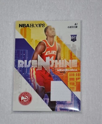 2022-23 Panini NBA Hoops - Rise N Shine Memorabilia #RS-AG AJ Griffin (MEM, RC) - Image 1 of 2
