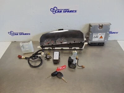 Kit ECU NISSAN X-TRAIL T30 01-07 2.2 DCi chiavi manuali blocco sterzo orologio YD22ETI - Immagine 1 di 4