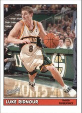 2005-06 Topps Bazooka Minis Seattle Supersonics Basketball Card #48 Luke Ridnour
