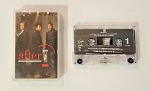 AFTER 7 Tape Self Titled Cassette LP 1989 Virgin Records - Vintage - Foto 1 di 3