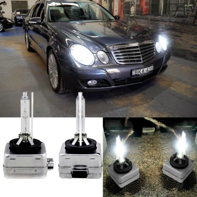 Mercedes E Class EVO W211 2007-2009 D1S Xenon Bulbs White 6000K Dipped Beam - Image 1 of 4