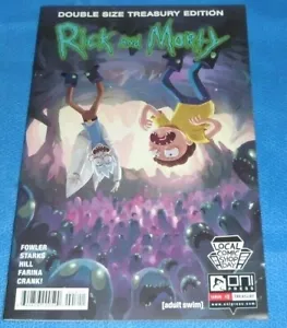 Rick and Morty Double Size Treasury Edition Comic Issue #2 - LCSD Oni Press - Picture 1 of 5