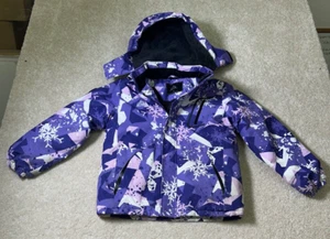 Moerdeng Kids Size 8 Snow Ski Jacket Waterproof Winter Coat Purple - Picture 1 of 8