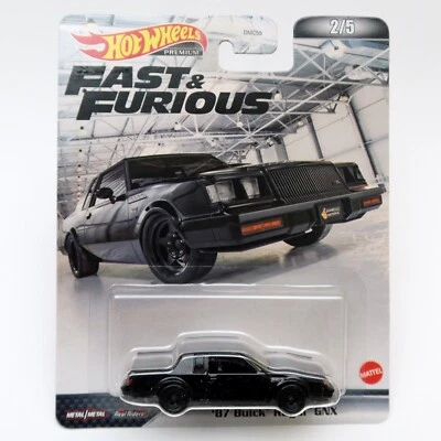 HOT WHEELS '87 BUICK REGAL GNX FAST & FURIOUS HCP16 NUOVA IN BLISTER SIGILLATO - Immagine 1 di 4
