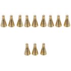  12 Pcs Incense Cone Making Decorative Waste Paper Bin Brass Tower Mold Gift