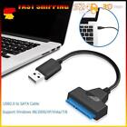 DE  USB 2.0 to SATA 22Pin Adapter Converter Cable for 2.5 inch SSD Hard Disk Dri