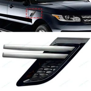 Front Fender Cover Grille t For LR Range Rover Sport 2014-2017,Right,Silver Trim - Picture 1 of 5
