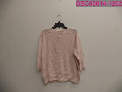 Suéter feminino Allude sela ombro manga 3/4 cashmere rosa grande 202/011223 - Imagem 1 de 4