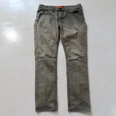 Matix MJ Denim Jeans Men 33 Slim Gray Espresso Classic Low Rise Skate Streetwear - Image 1 of 4