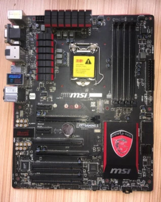 MSI Z97 GAMING 3 Motherboard Intel Z97 LGA1150 DDR3 VGA With a I/O - Image 1 of 4