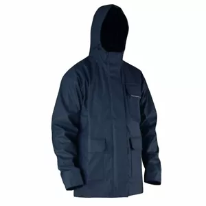 Chaqueta de lluvia para hombre azul marino 2055 TORMENTA LMA totalmente nueva - Imagen 1 de 1